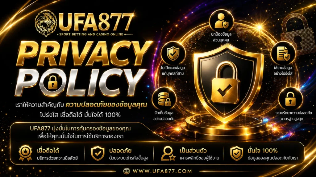 Privacy Policy UFA877